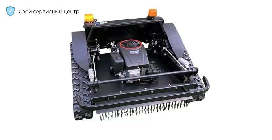 Самоходная радиоуправляемая косилка Zapan M800 для работы на уклонах до 60°